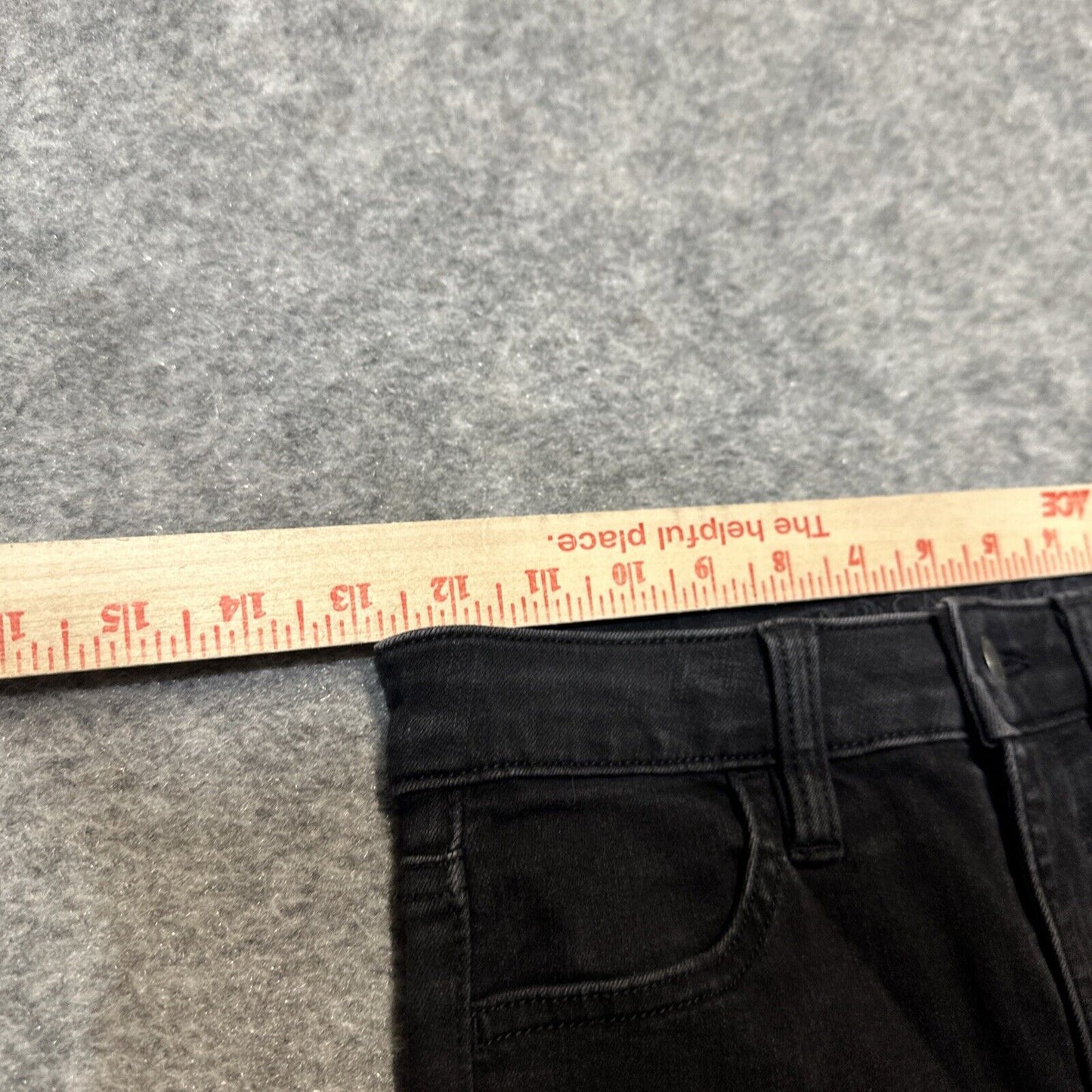 American Eagle The Dream Jean Super Hi Rise Jegging Women’s 0 R Black Denim