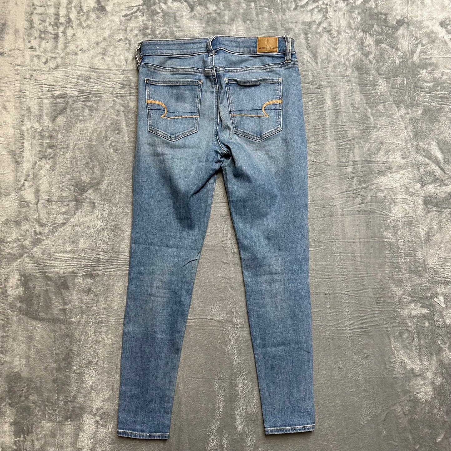 American Eagle Next Level Stretch Jegging Women’s Size 8 R Light Blue Denim