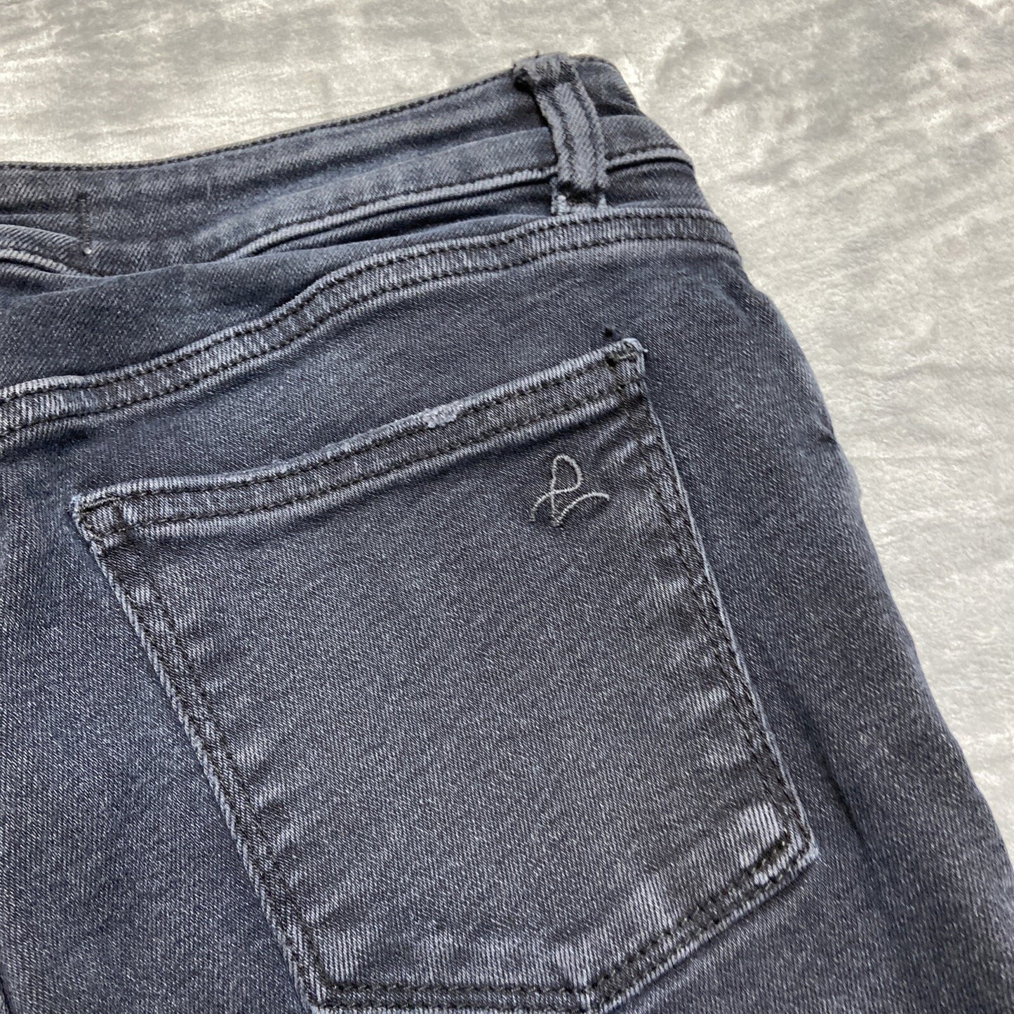 DL1961 Instasculpt Ankle Skinny Jeans Women’s Size 26 Black Deep Ocean
