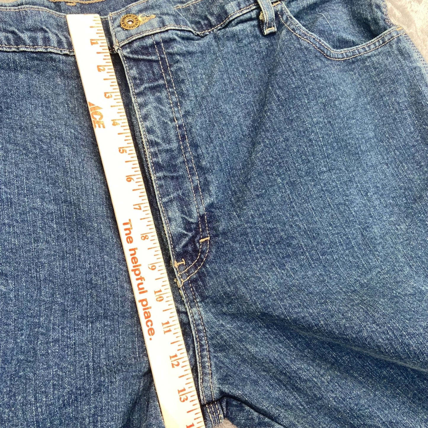 Dickies Men's Carpenter Straight Jeans Size 40x30 Blue