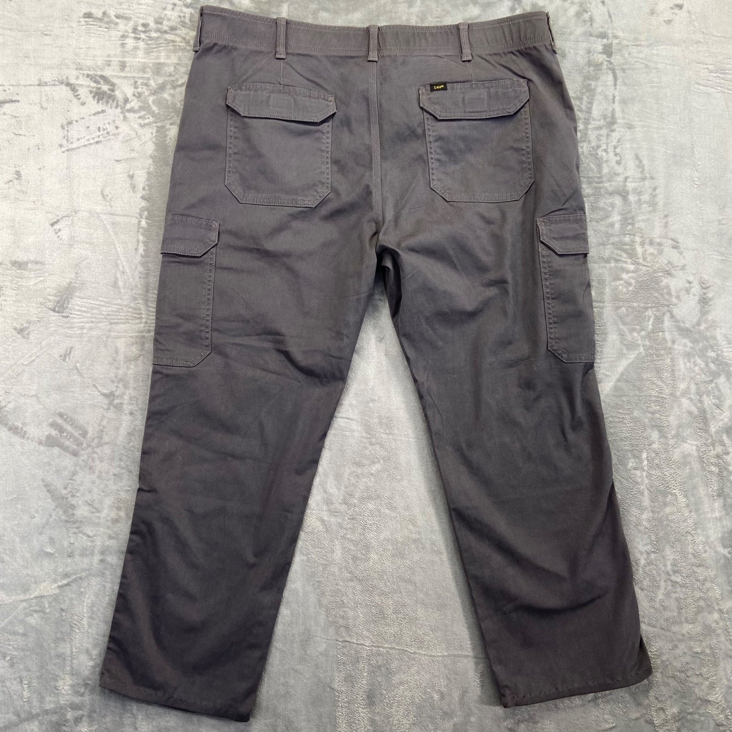 Lee Men's Extreme Comfort Cargo Pants 42x30 Gray