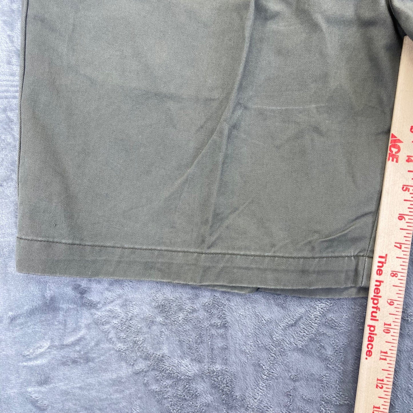 Polo Ralph Lauren Men's Chino Shorts Size 36 Green Cotton #534424