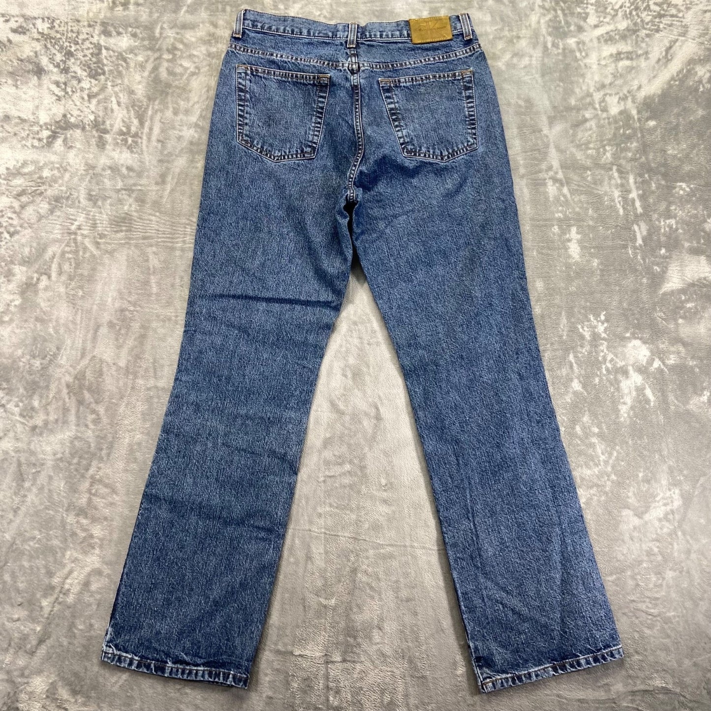 Calvin Klein Straight Leg Jeans Women's Size 8 Blue Denim Cotton