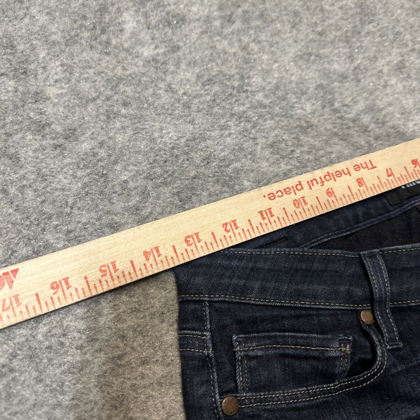 Paige Verdugo Ankle Skinny Jeans Women’s Size 26 Dark Blue Denim