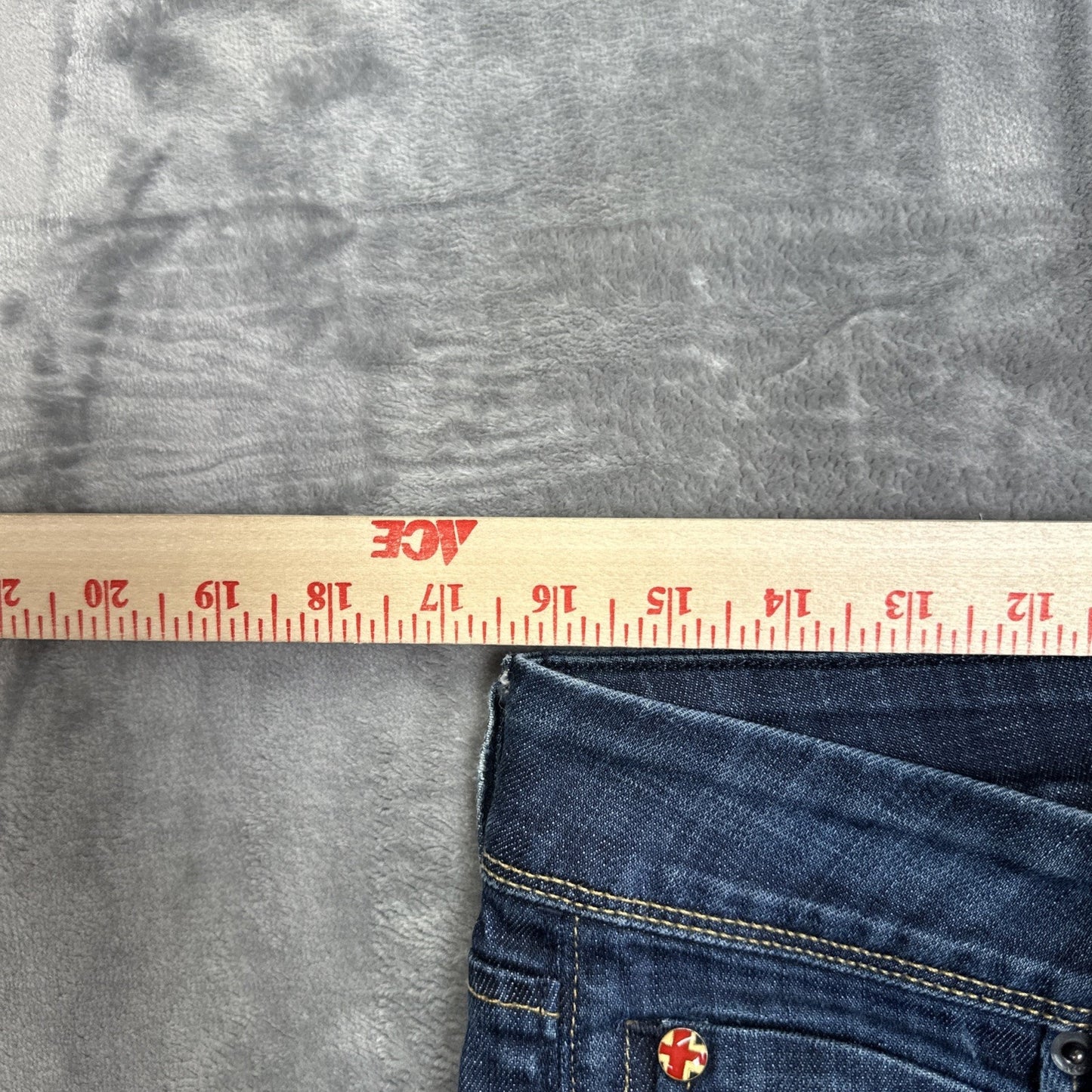 Hudson Skinny Jeans Women's Size 30 Dark Blue Denim