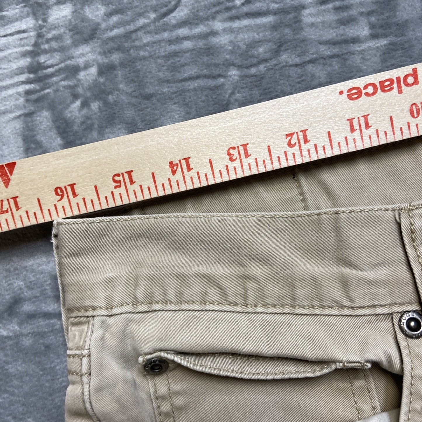 XXX RUDE Skinny Jeans Men’s Size 30x29 Beige Pants