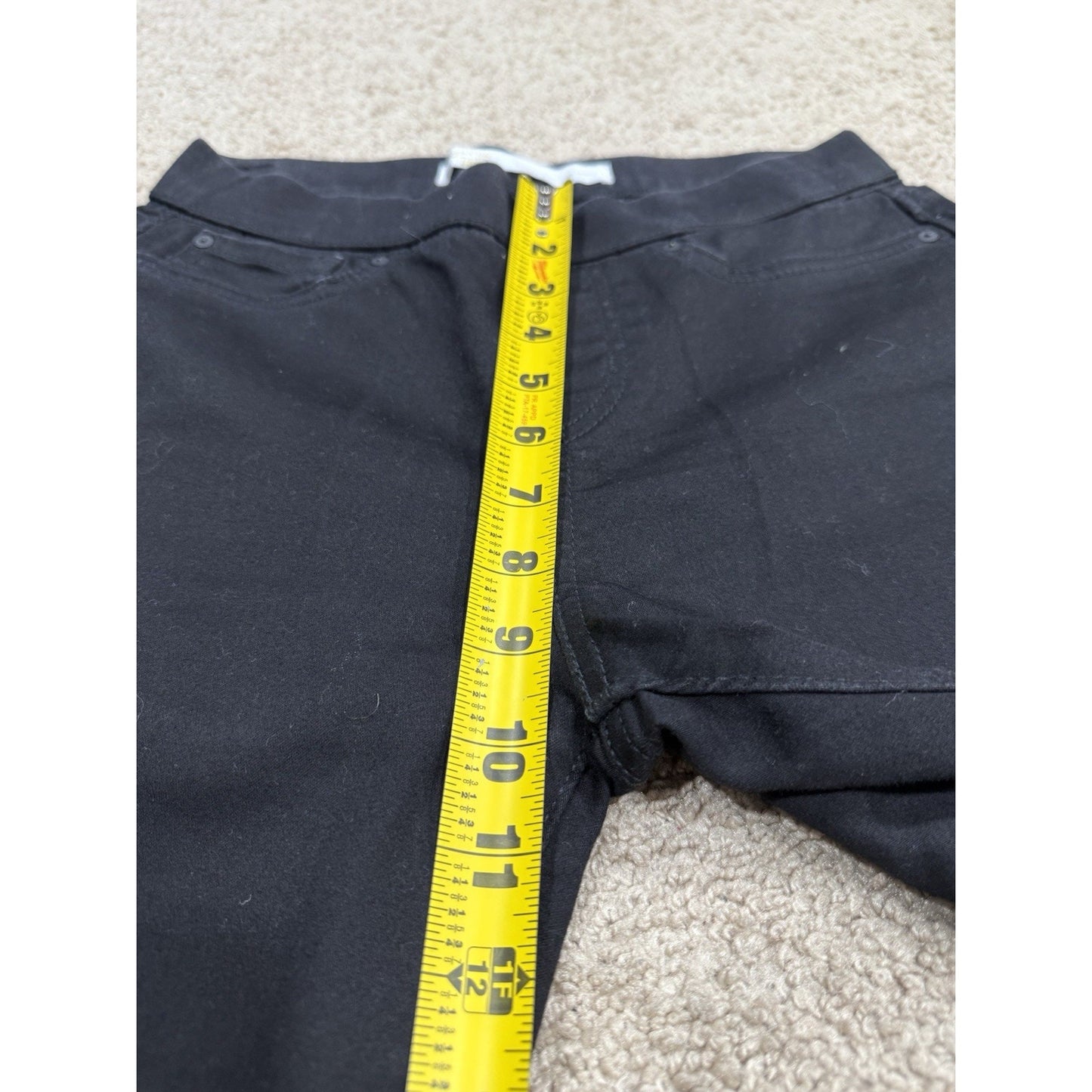 Levi Signature Gold Pull On Skinny Jeans Black 28x30 Women’s