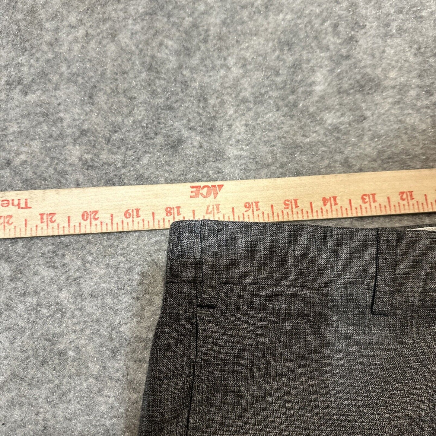 Zanella For Nordstrom Devon Men's Dress Pants Size 38x30 Gray Medium Wash Denim