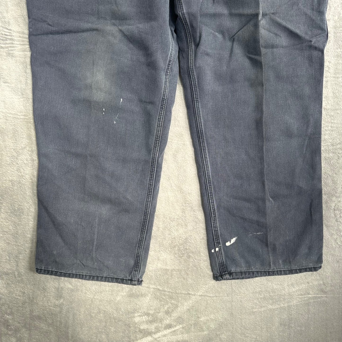 Carhartt FR Men's Straight Pants 36x30 Dark Blue Work Pants Flame Resistant