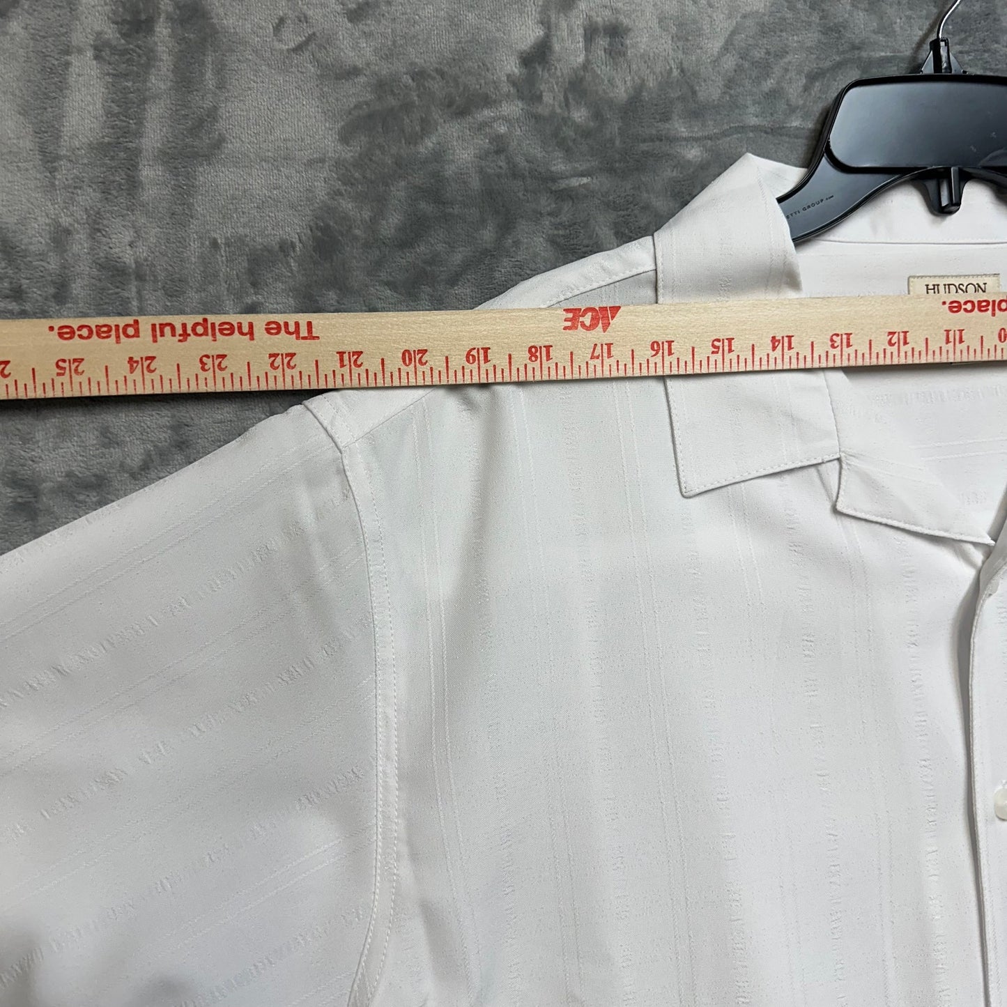 New Hudson River Heritage Collection Button Up Shirt Men's Size 2XL White
