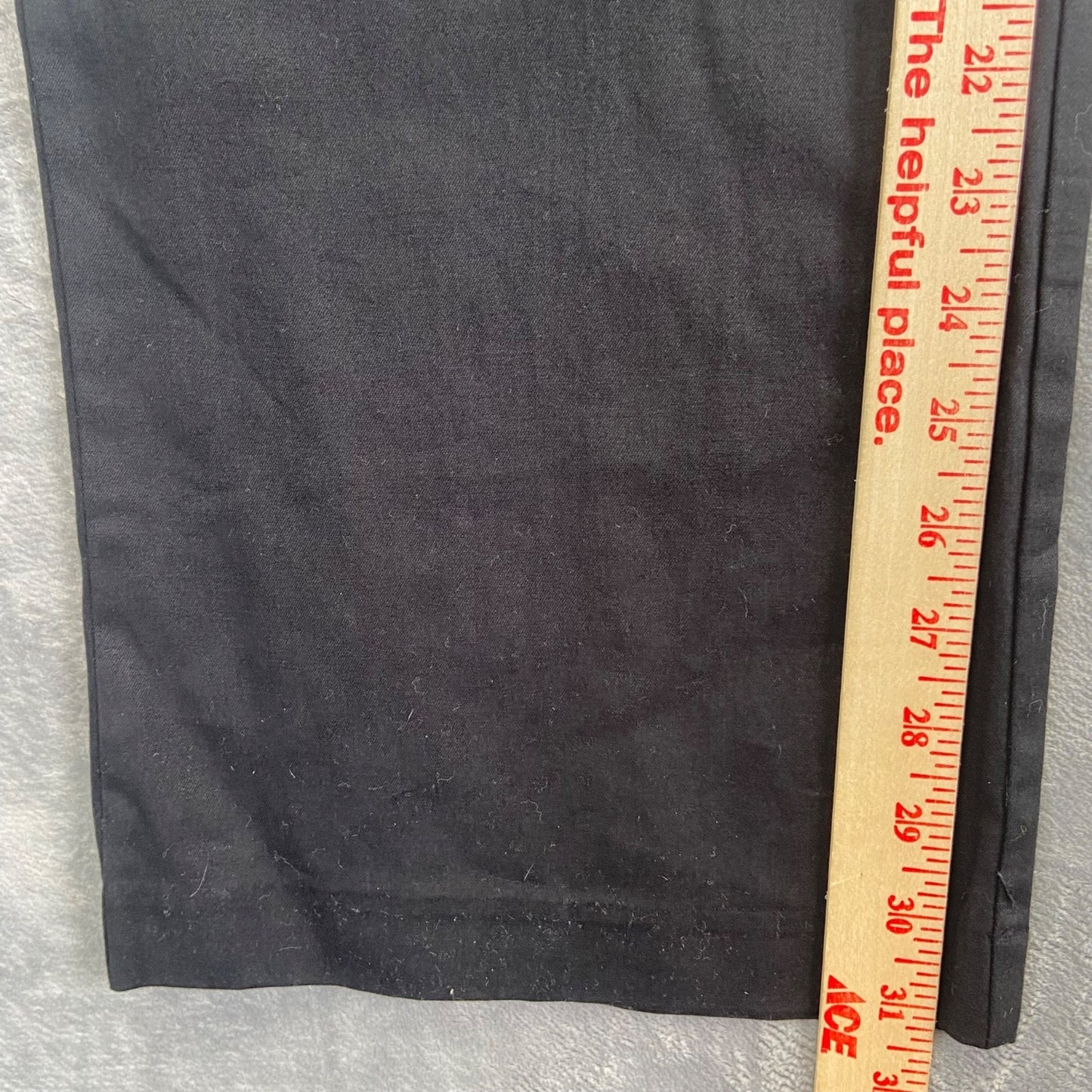 Dickies Women's Relaxed Straight Pants Size 14R Black