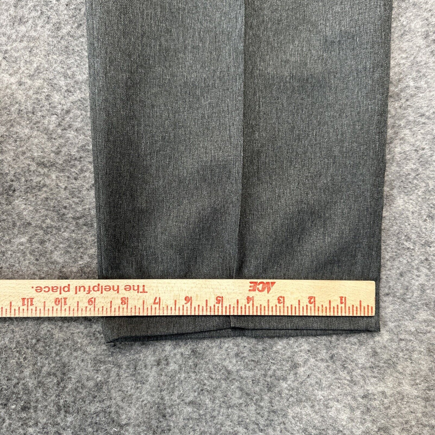 Vintage Levi's Action Slacks Men's Dress Pants Size 38x31 Gray Snap Pants