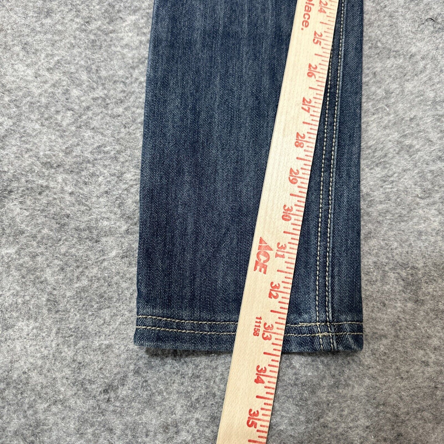 Rocawear Hannah Women's Skinny Jeans Size 7 Blue Dark Wash Denim