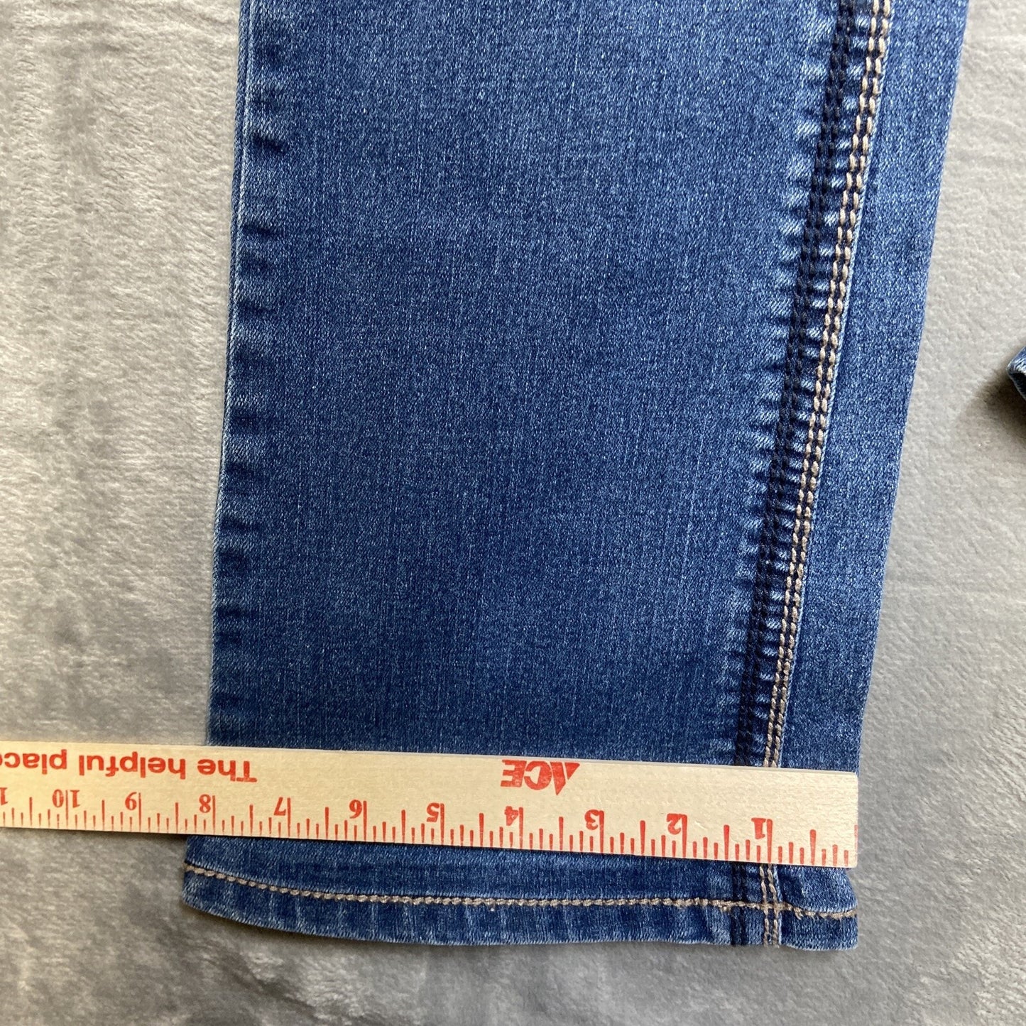 Seven 7 Embroidered Bootcut Jeans Women's Size 6 Blue Denim