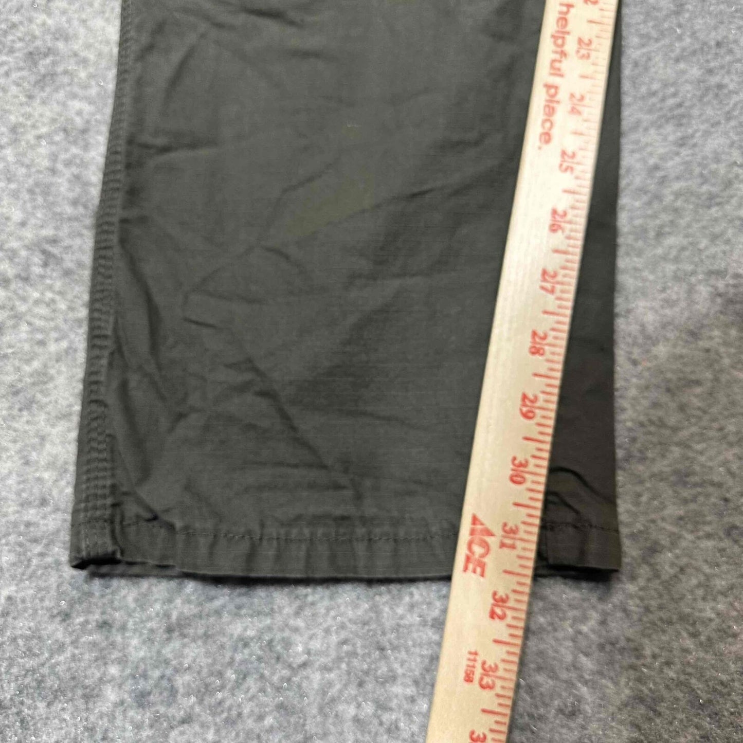Wrangler Workwear Men's Bootcut Cargo 5 Pocket Design Pants 38x32 Green Dark
