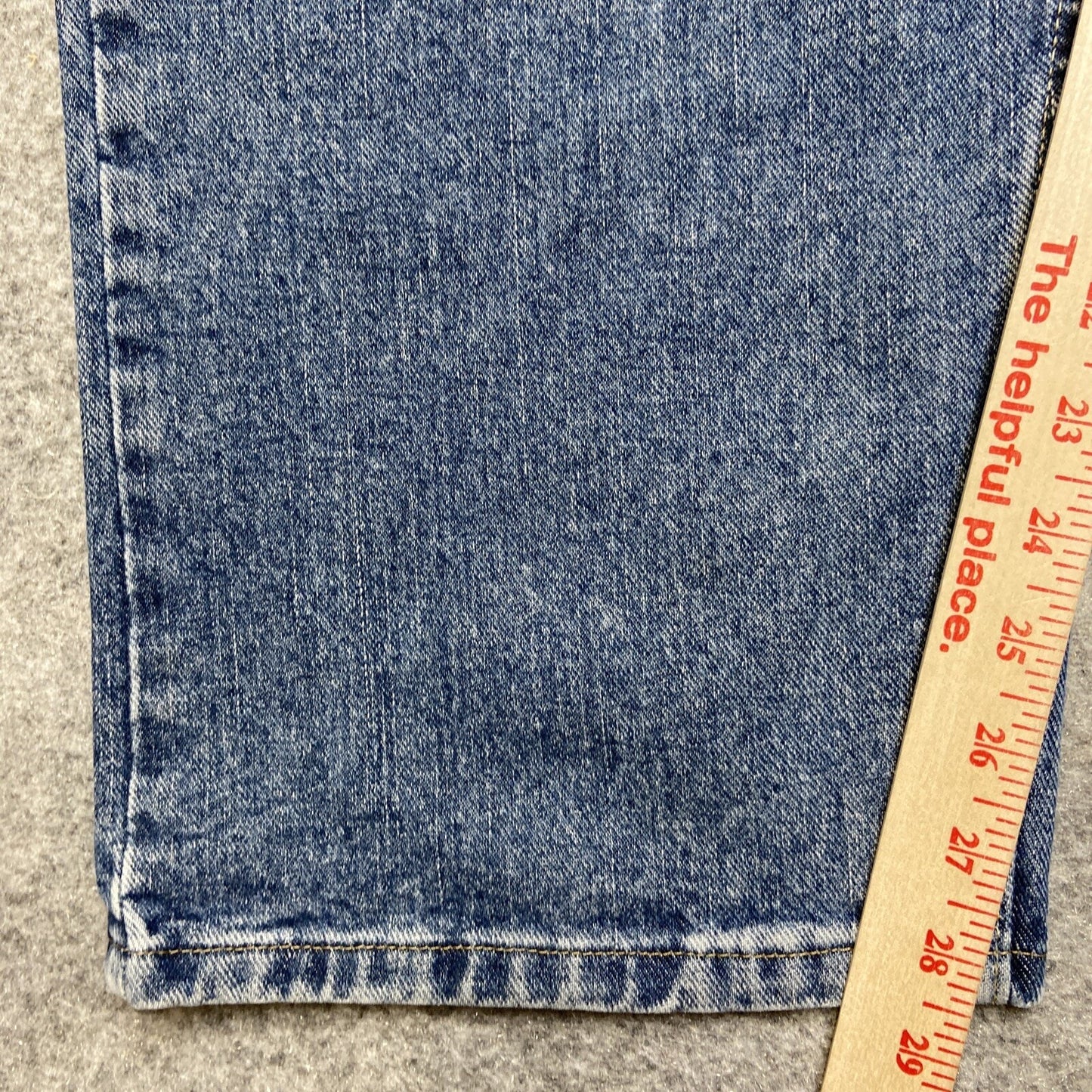 Wrangler Relaxed Fit Jeans Men’s Size 50x29 Blue Denim