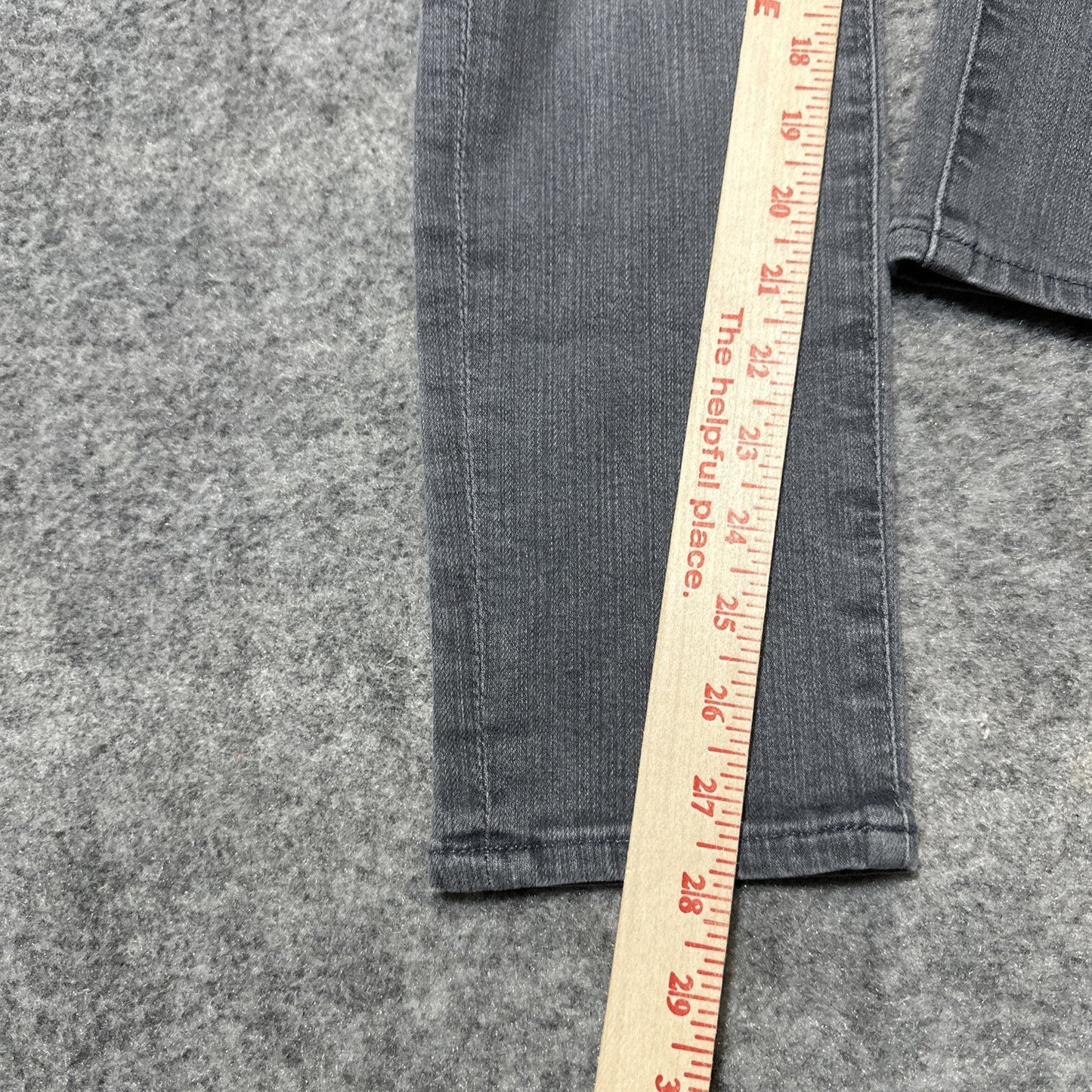 AG Adriano Goldschmied The Stevie Ankle Women’s Straight Leg Jeans Size 26R Gray