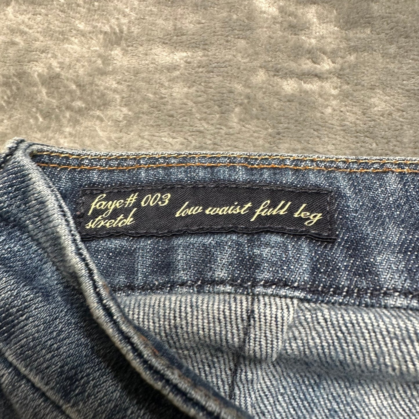 COH by Jerome Dahan Flared Jeans Women's Size 26 Blue Denim