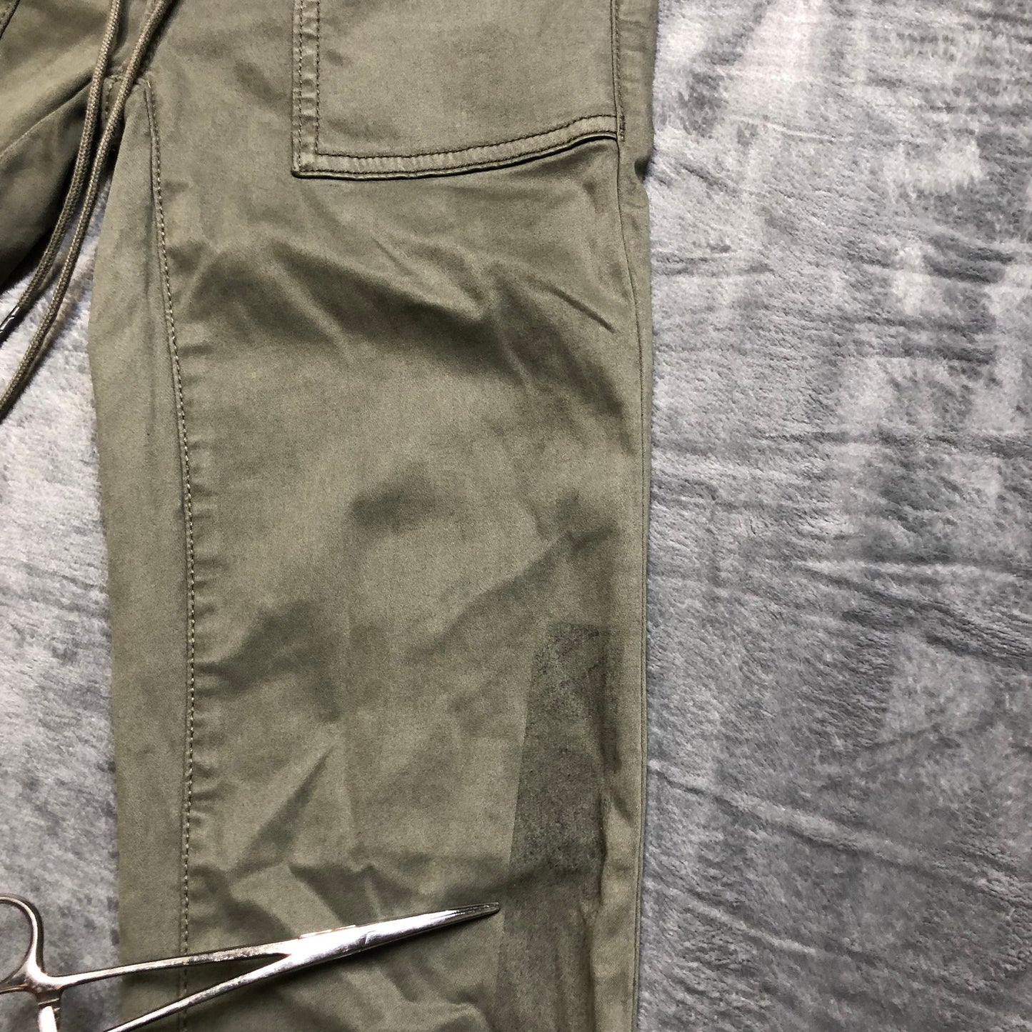 New American Eagle Jogger Pants Women's Size 000 Green Olive