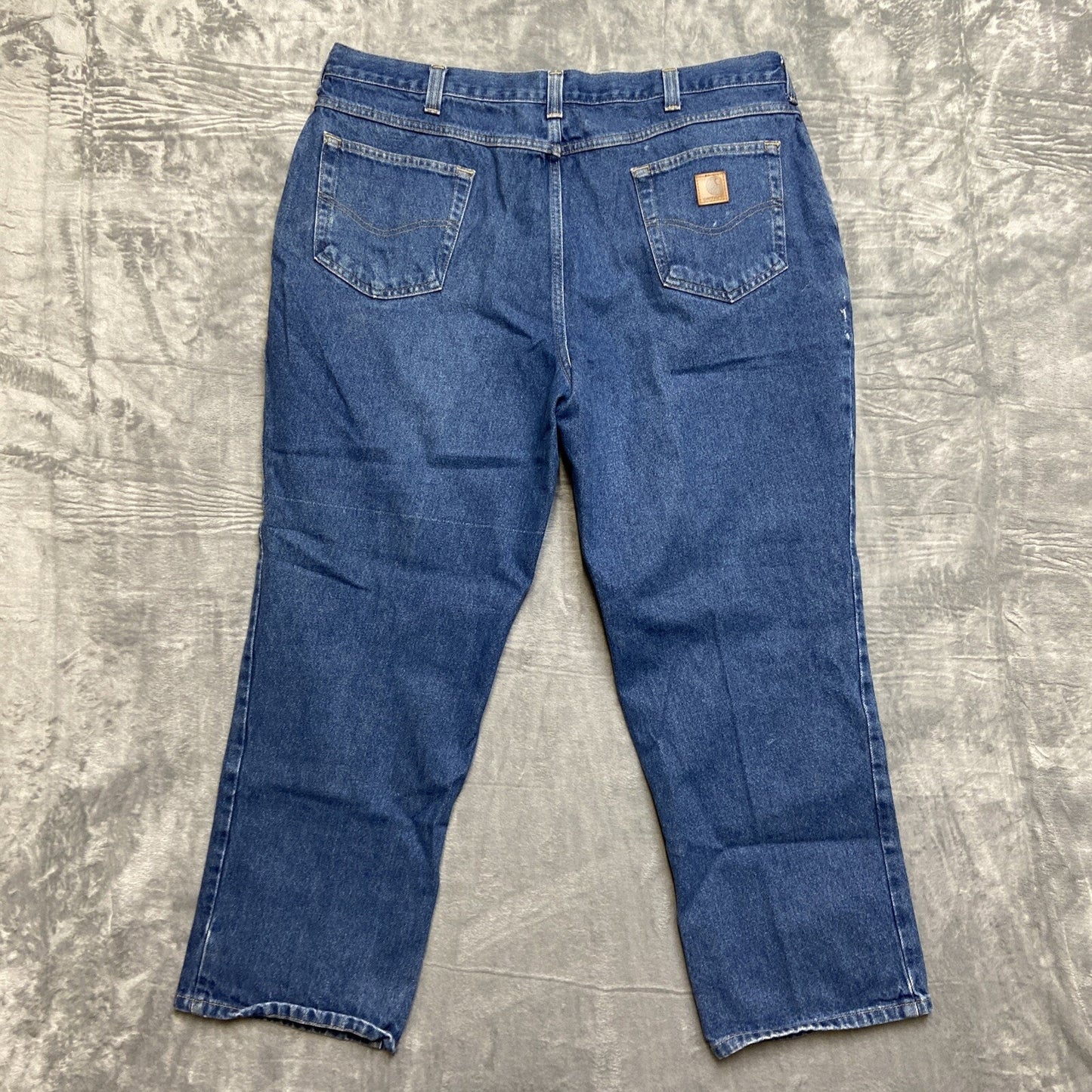 Lot of 4 Carhartt Relaxed Fit Jeans Men's 40x30 Blue Wholesale Work Jeans