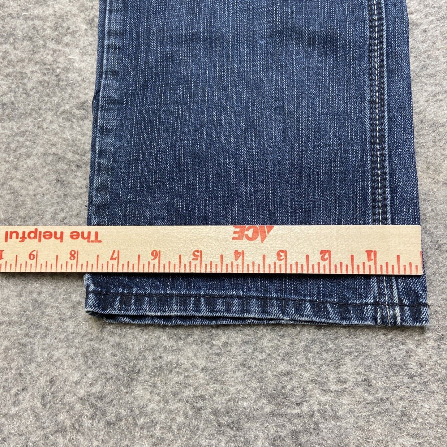 Levi's 514 Slim Straight Jeans Mens Size 29x30 Western Dark Wash Zip Pocket Rare