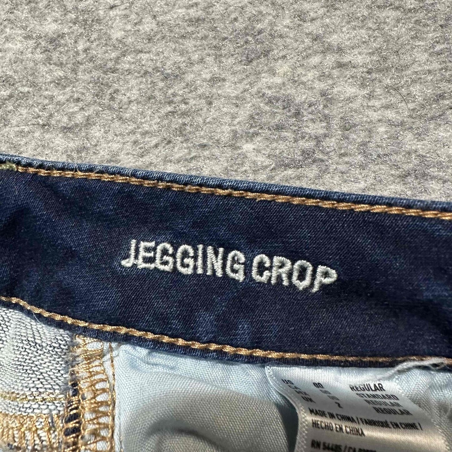 American Eagle Women's Super Stretch Crop Jeans Jegging Size 00 Regular Blue
