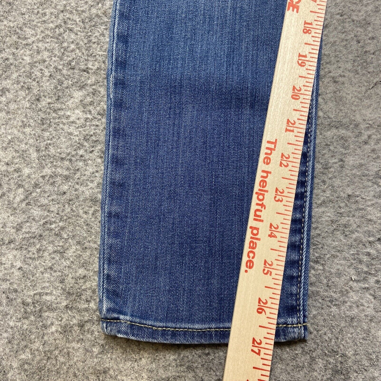 Gap 1969 Always Skinny Distressed Jeans Women's Size 26p Blue Denim