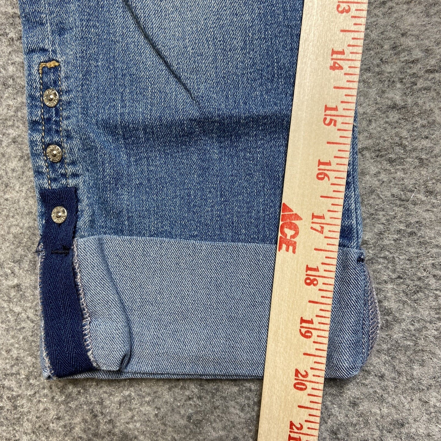 Guess Low Rise Jegging Maxine Fit Cropped Jeans Women's Size 27 Blue Denim