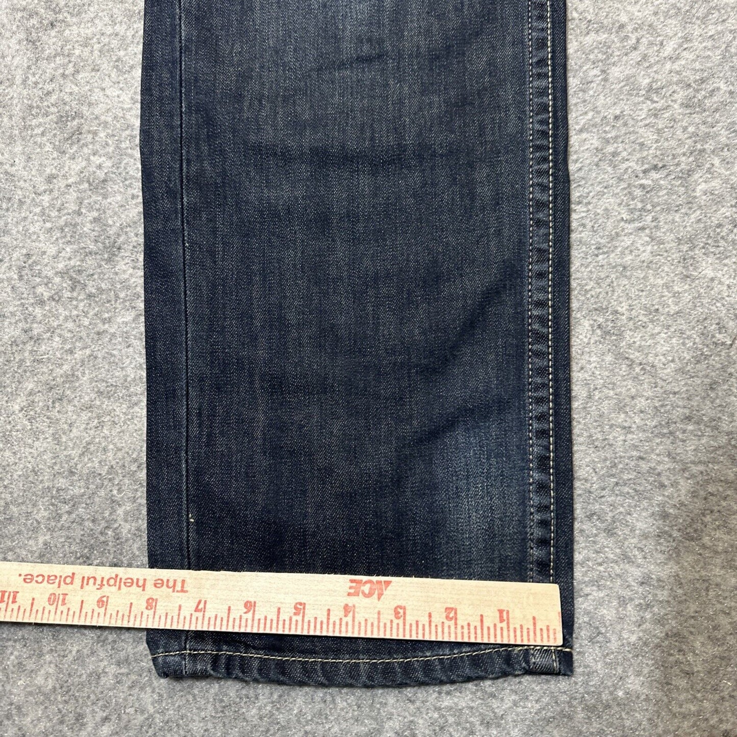 New Mexx Regular Fit Straight Jeans Men's Size 34x34 Dark Blue Denim