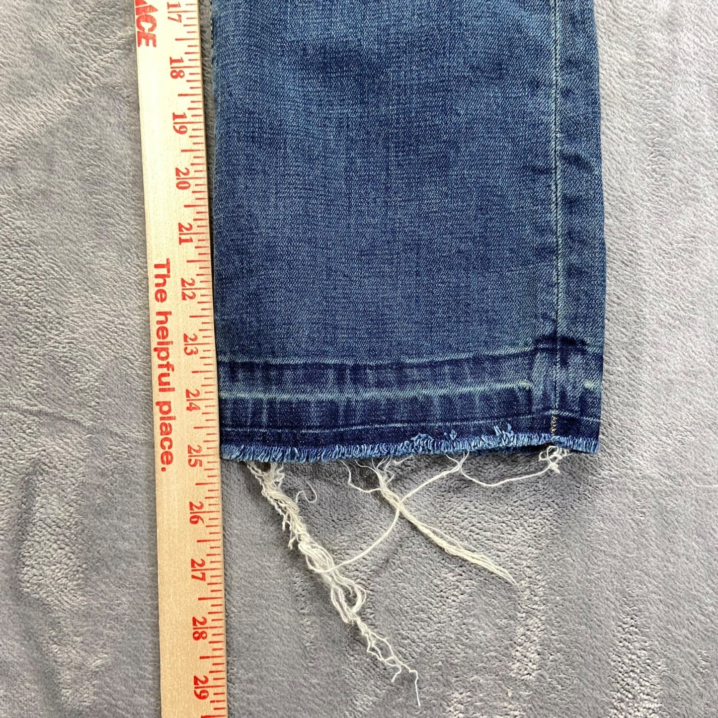 Cabi Kick It Crop Jeans Women's Size 6 Blue Denim Casual