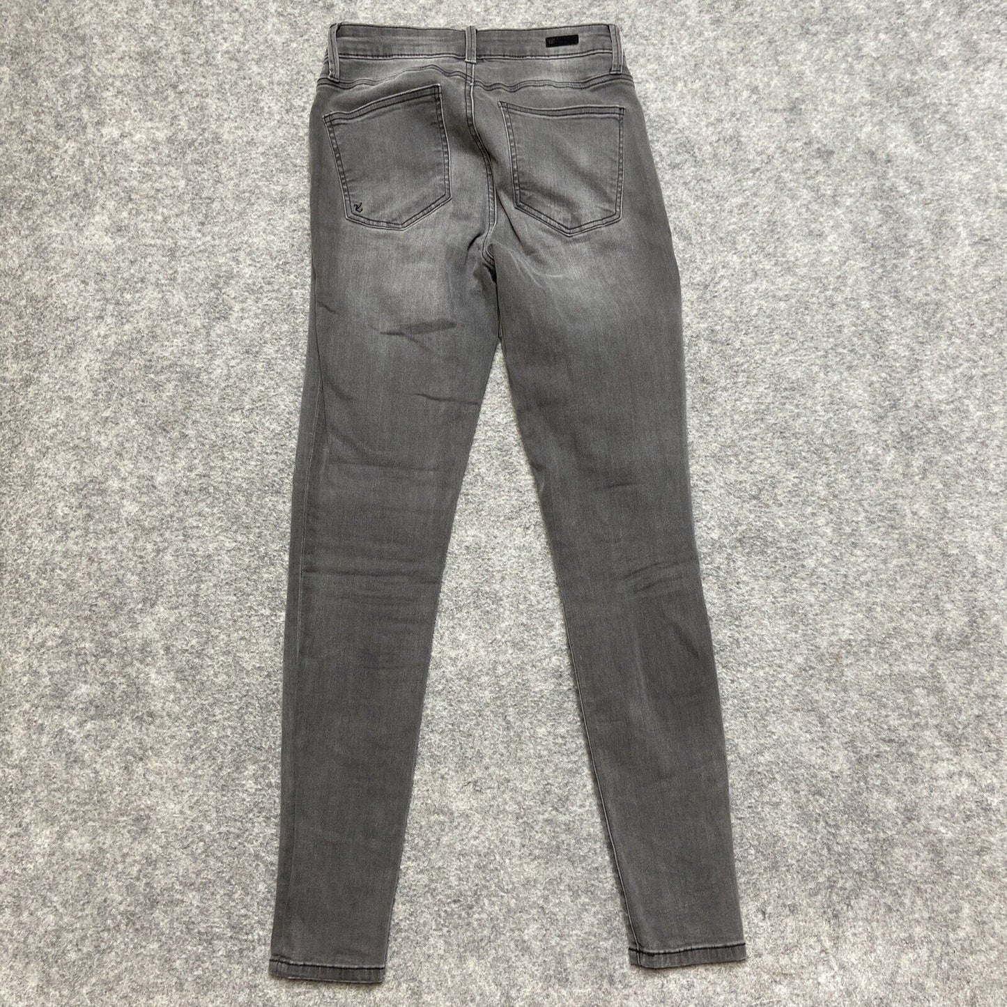 KUT From The Kloth High Rise Toothpick Skinny Jeans Women's Size 6 Gray Denim