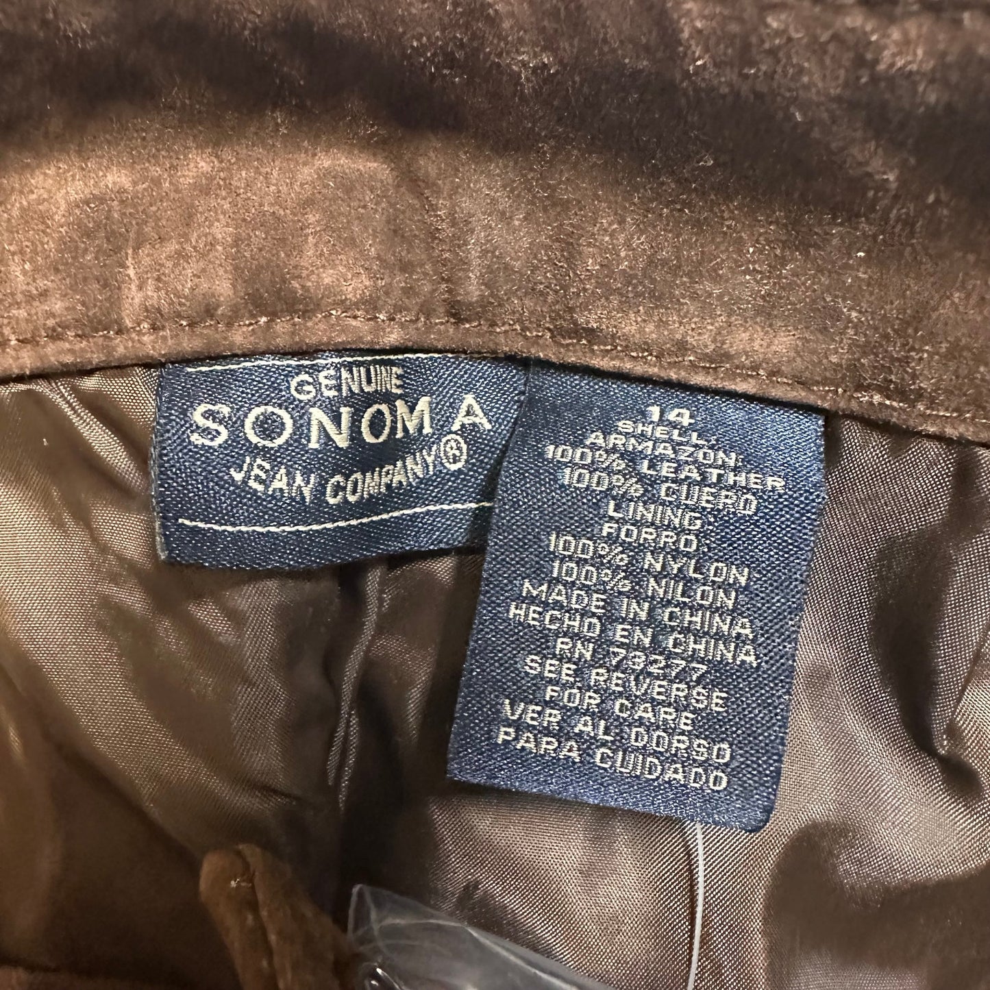 Genuine Sonoma Jean Company Bootcut Jeans Women's Size 14 Brown