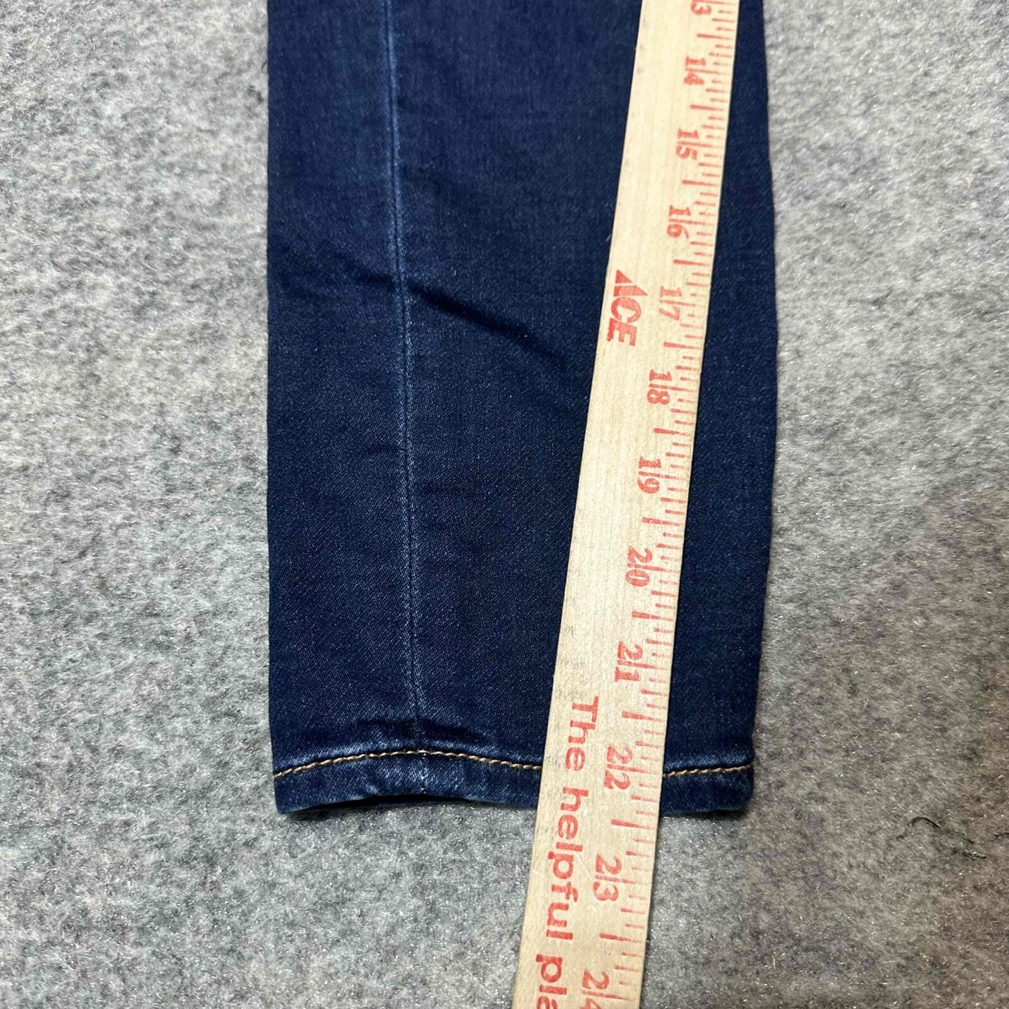 American Eagle Women's Super Stretch Crop Jeans Jegging Size 00 Regular Blue