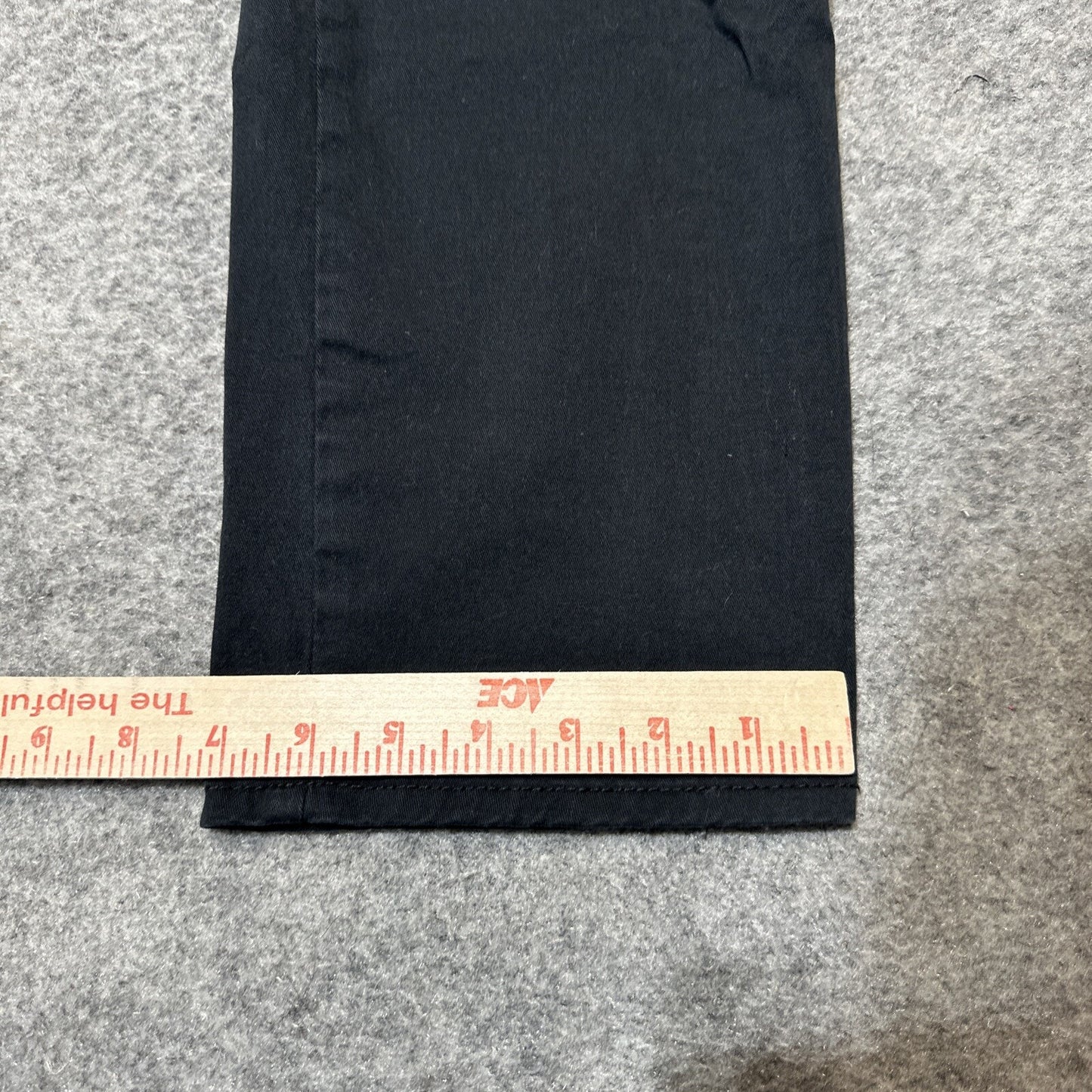 US POLO ASSN. Activate Stretch Men's Straight Jeans Size 29x30 Black Dark Denim