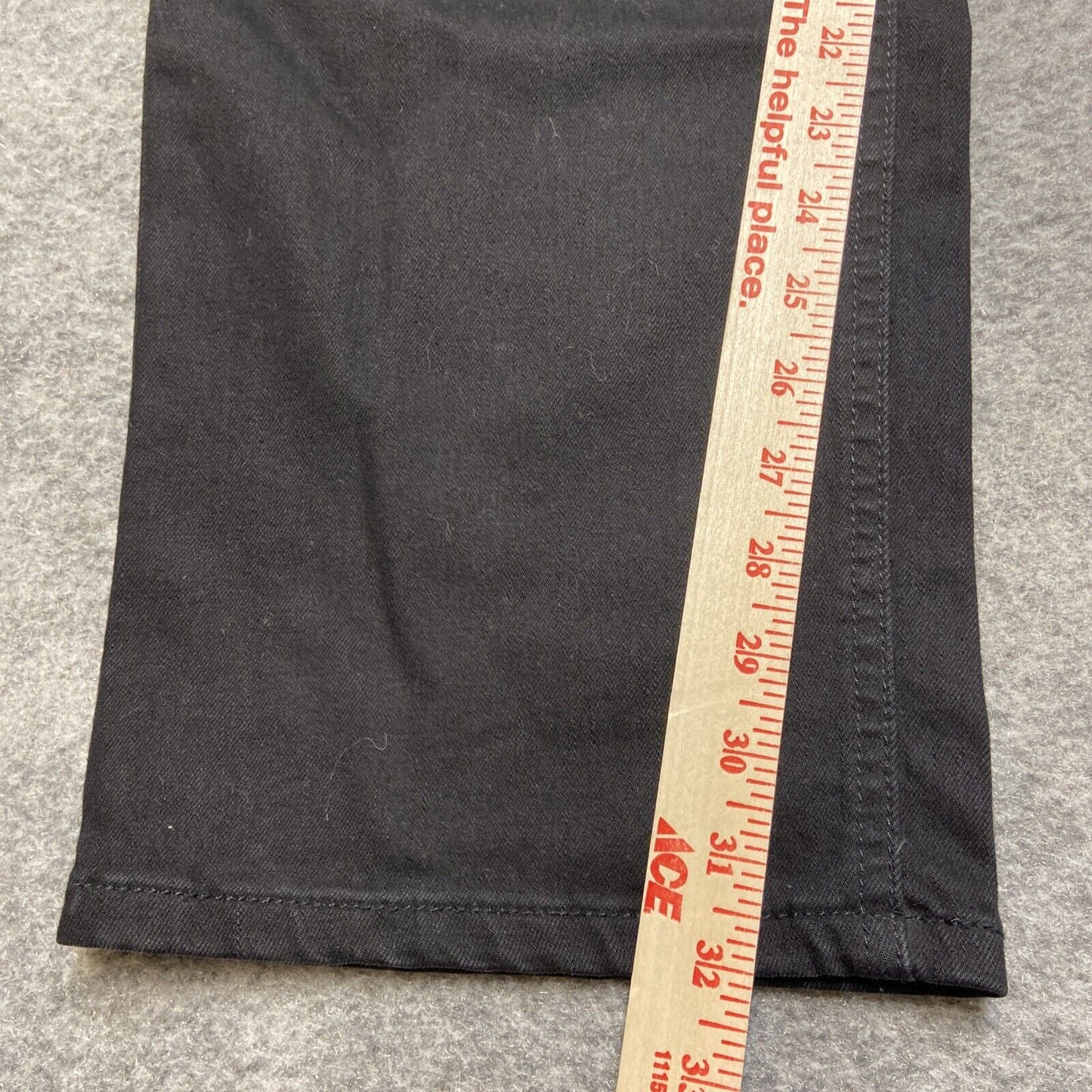 Levi's 541 Athletic Taper Metallic Reflective Jeans Men's Size 44x34 Black Denim