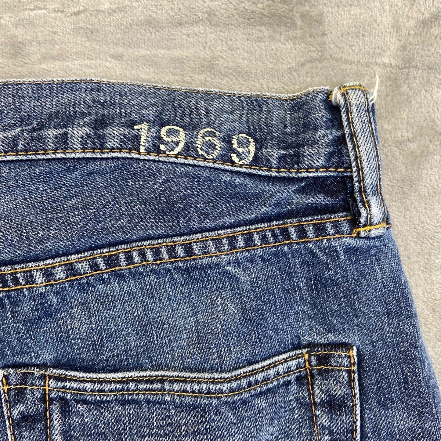 Gap Men's Loose Straight Jeans 31x30 Blue Denim