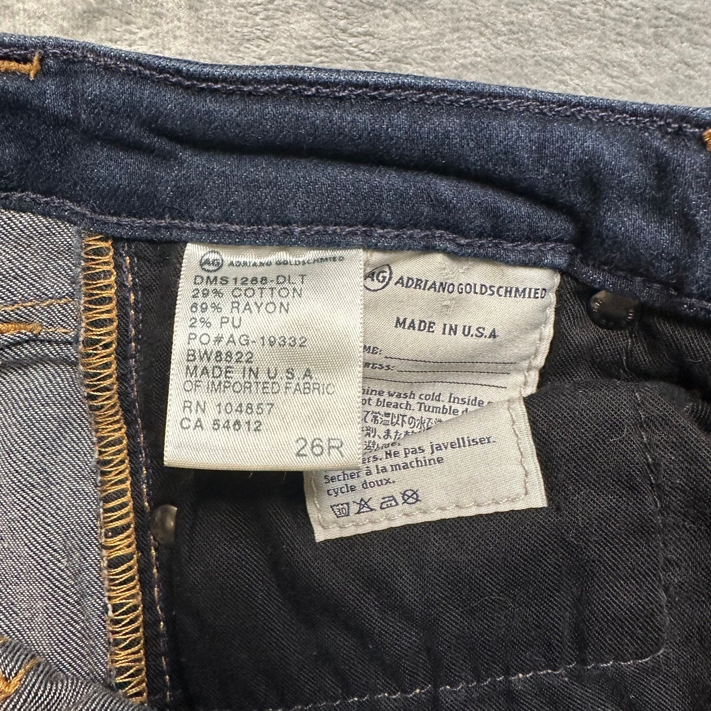 Adriano Goldschmied Skinny Legging Jeans Women's Sz 26 Blue