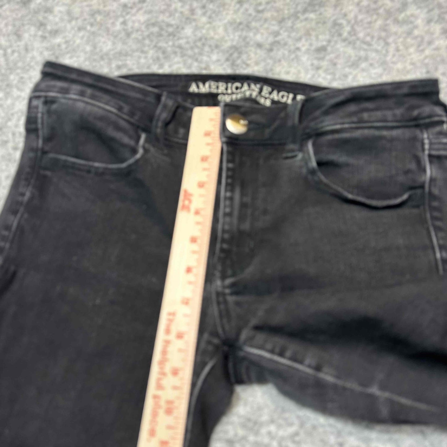 American Eagle Outfitters Women's Super Stretch X Skinny Jegging Size 6R Black