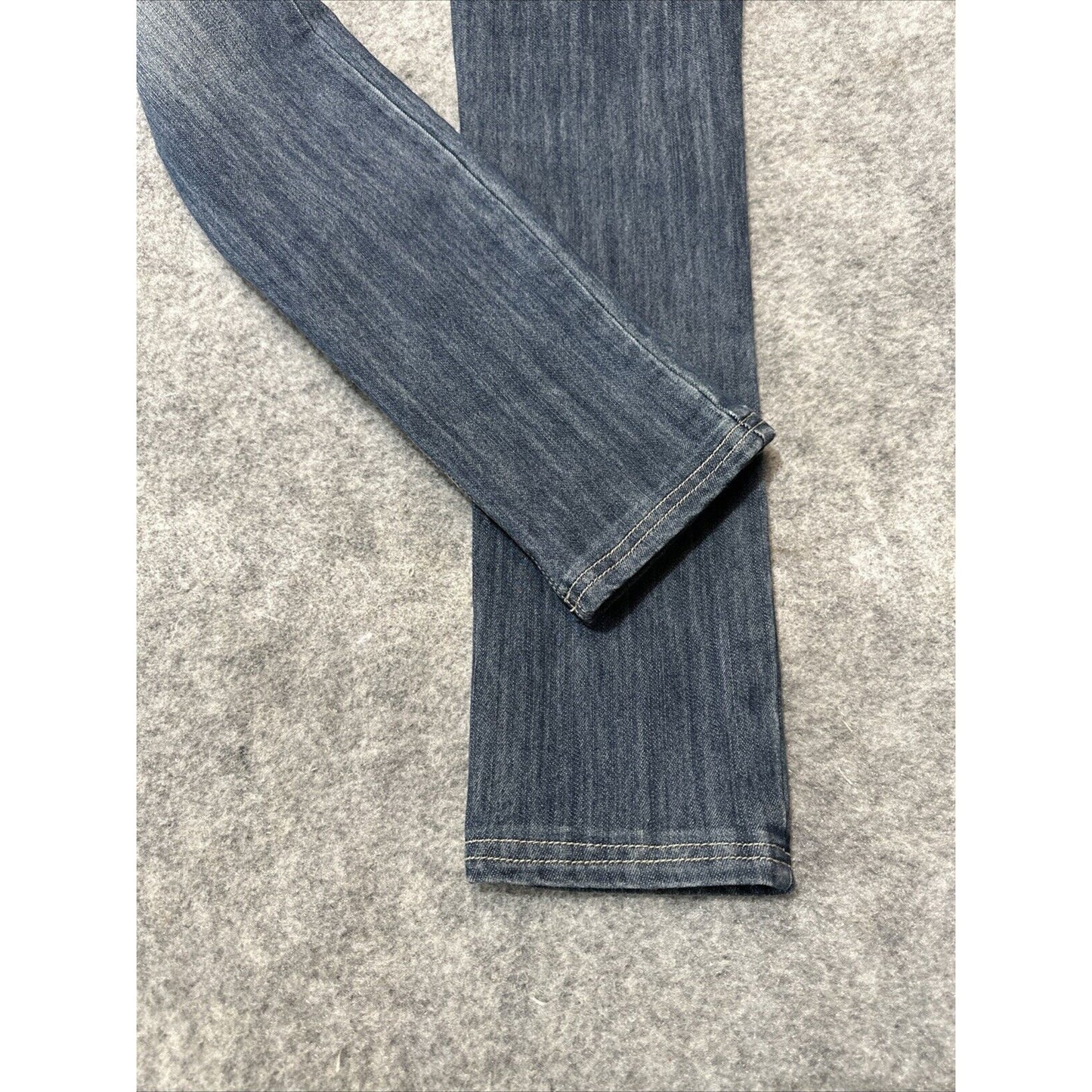 Rocawear Hannah Women's Skinny Jeans Size 7 Blue Dark Wash Denim