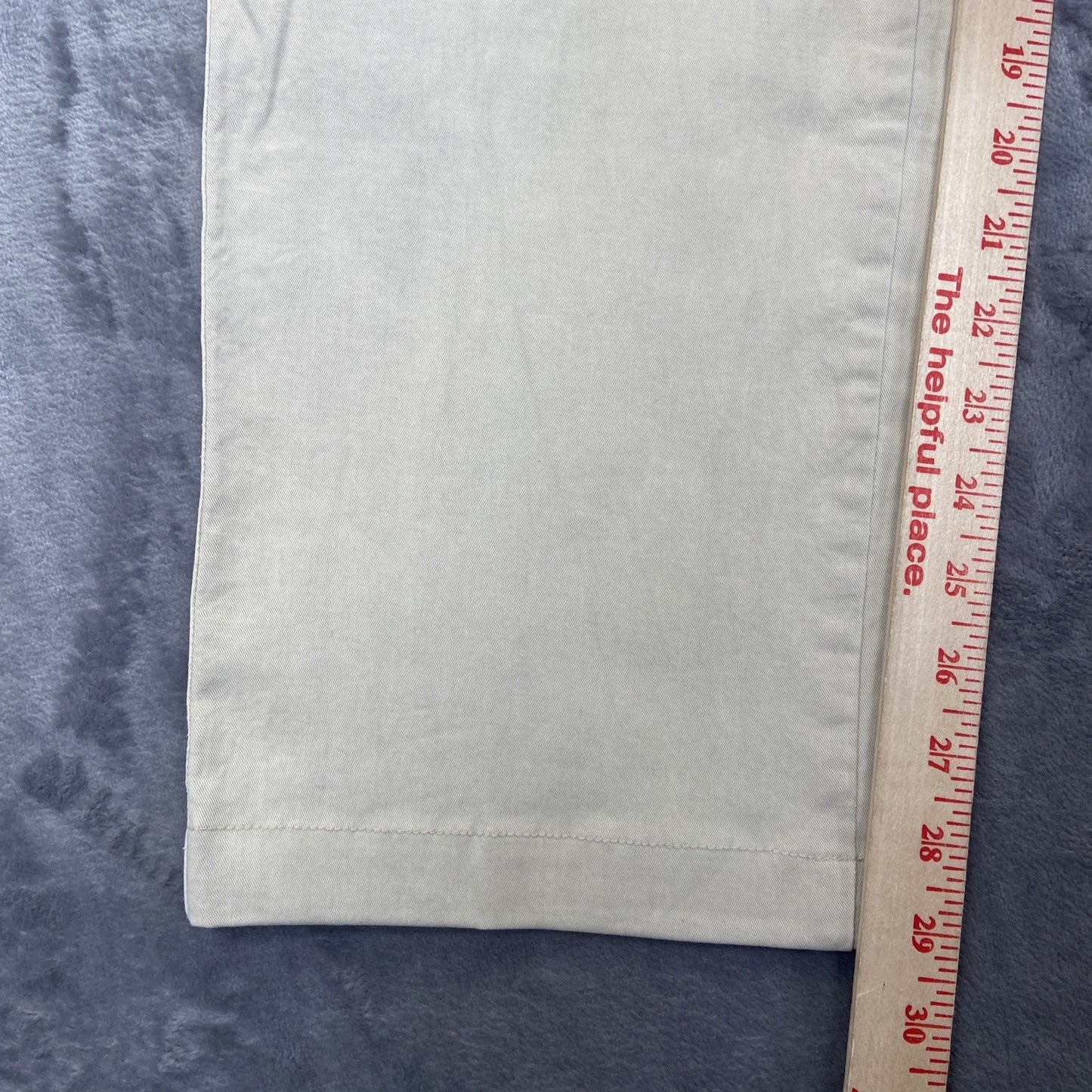 Agave Slouchy Taper Cargo Pants Men's Size 38 Twill Beige