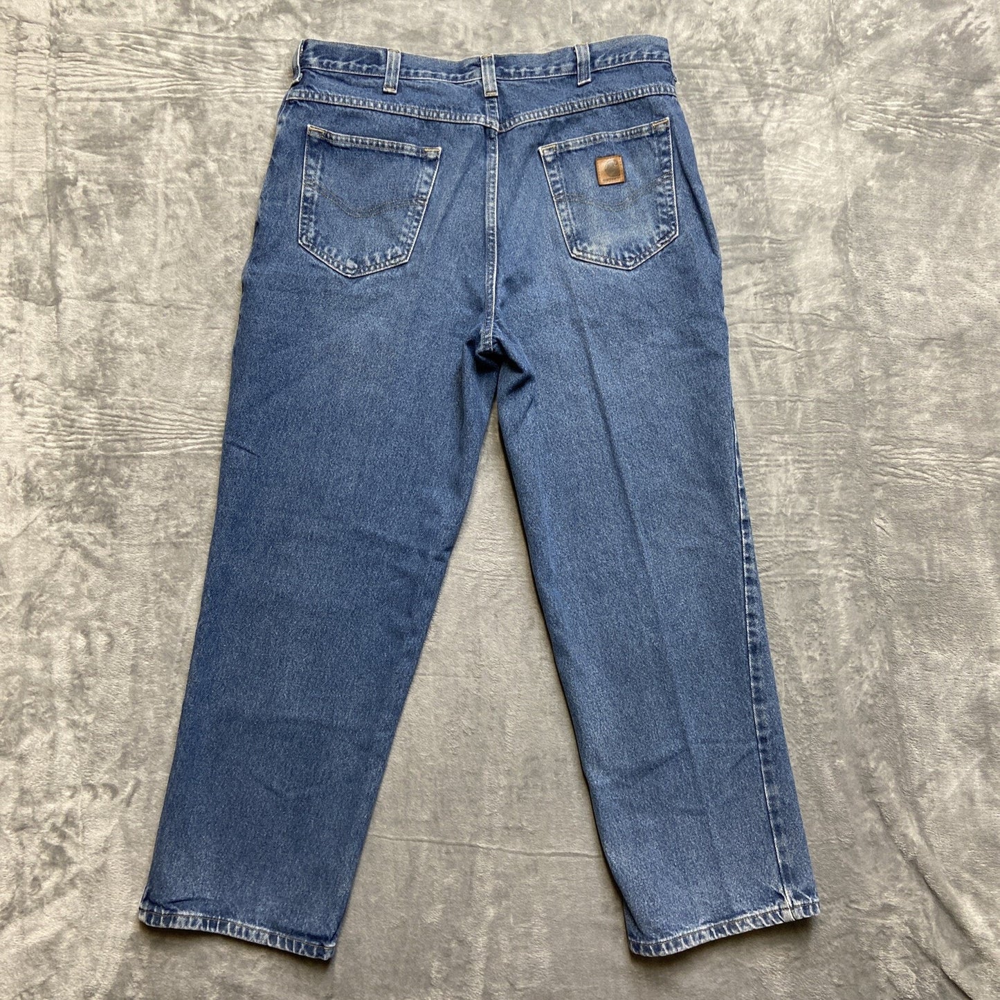 Carhartt Relaxed Fit Jeans Men's Size 36x30 Blue Denim Medium Wash