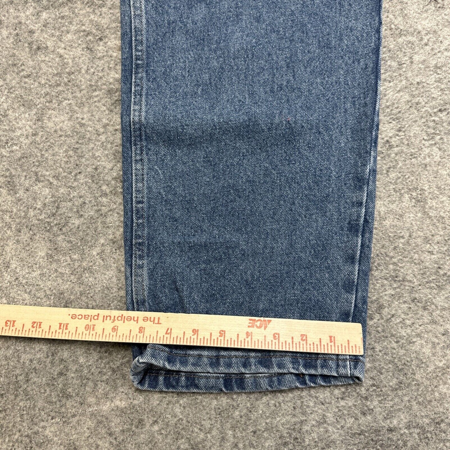 Rustler Regular Fit Jeans Men's Size 42x30 Blue Medium Wash Denim Work Jeans