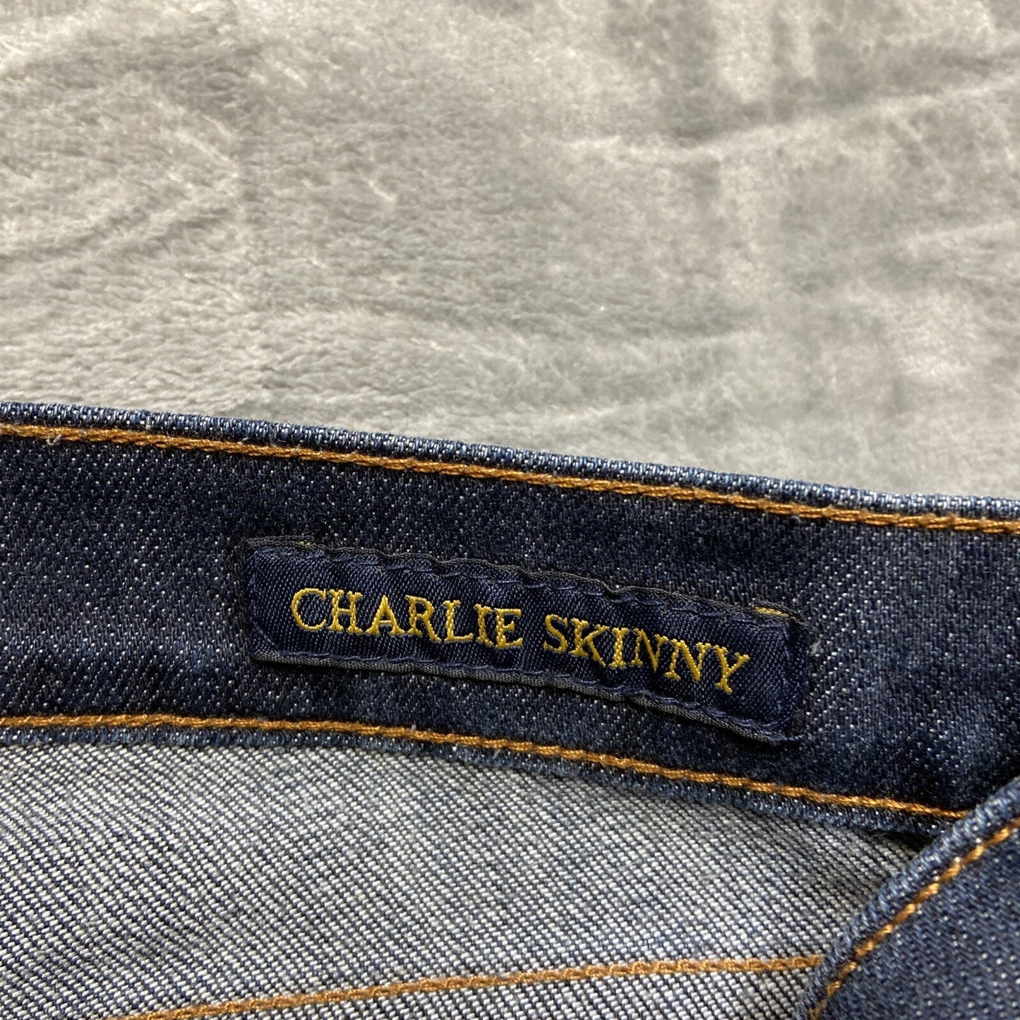Lucky Brand Charlie Skinny Jeans Women’s Size 10 / 30 Reg Dark Blue Denim