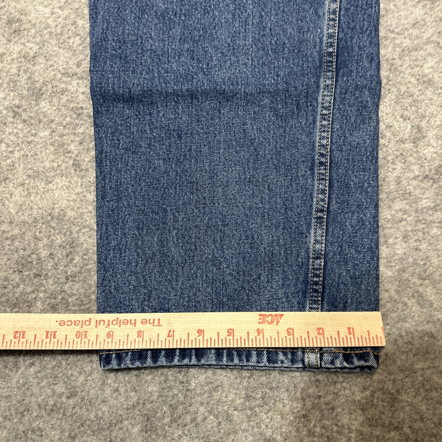 Levi's 550 Relaxed Fit Men's Straight Jeans Size 42x30 Blue Medium Wash Denim