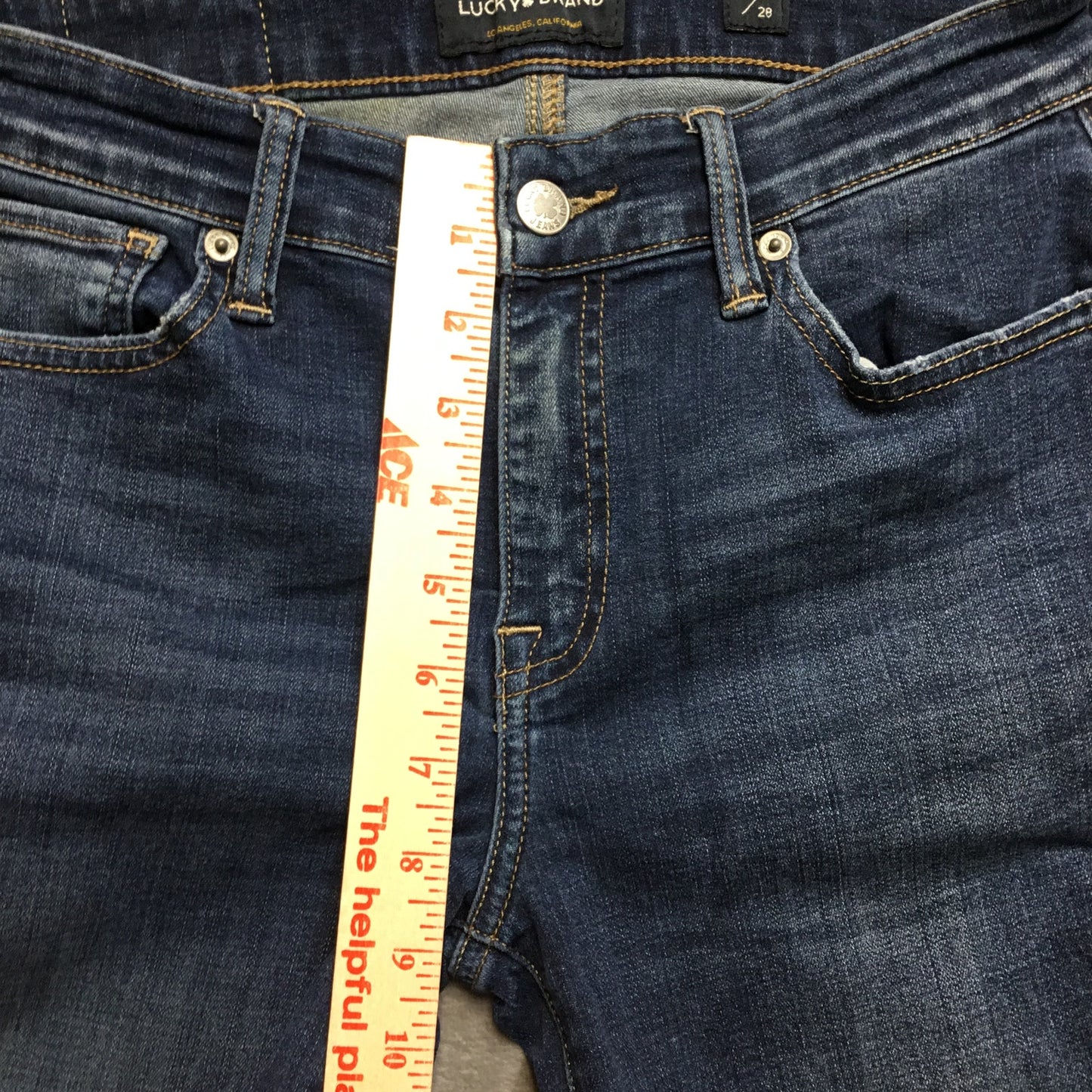 Lucky Brand Ava Skinny Jeans Women's Size 26 Dark Blue