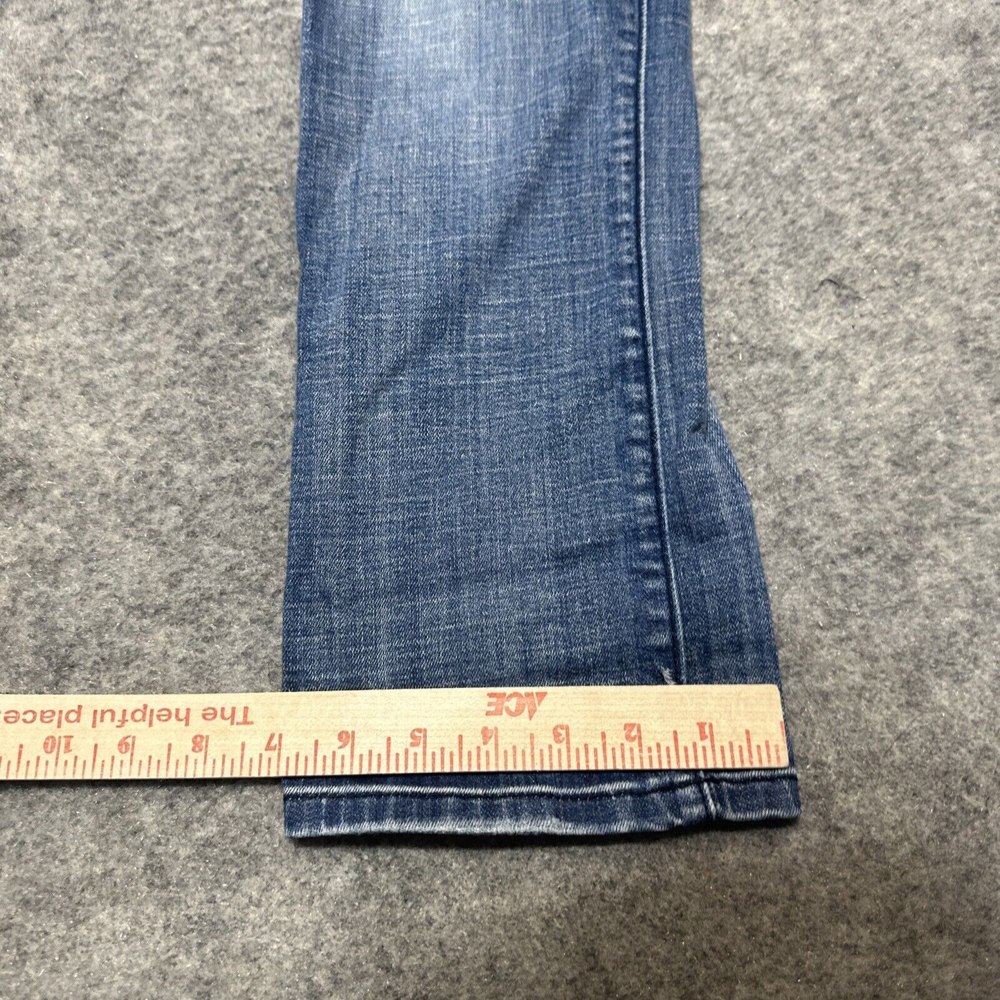 VIGOSS Studio The Thompson Roll Skinny Women's Distressed Jeans Size 31 Blue