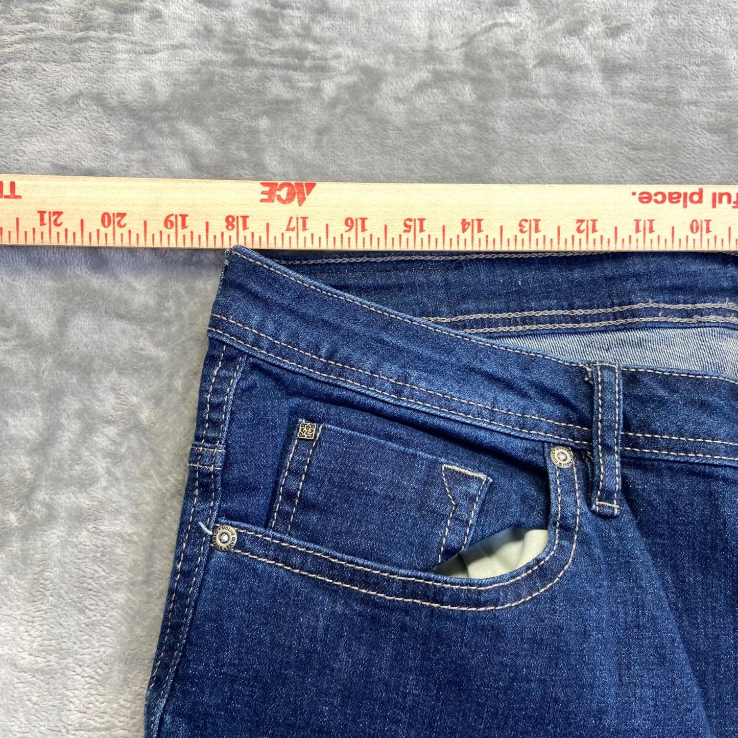 Buffalo Men's Jackson Straight Stretch Jeans 36x30 Blue