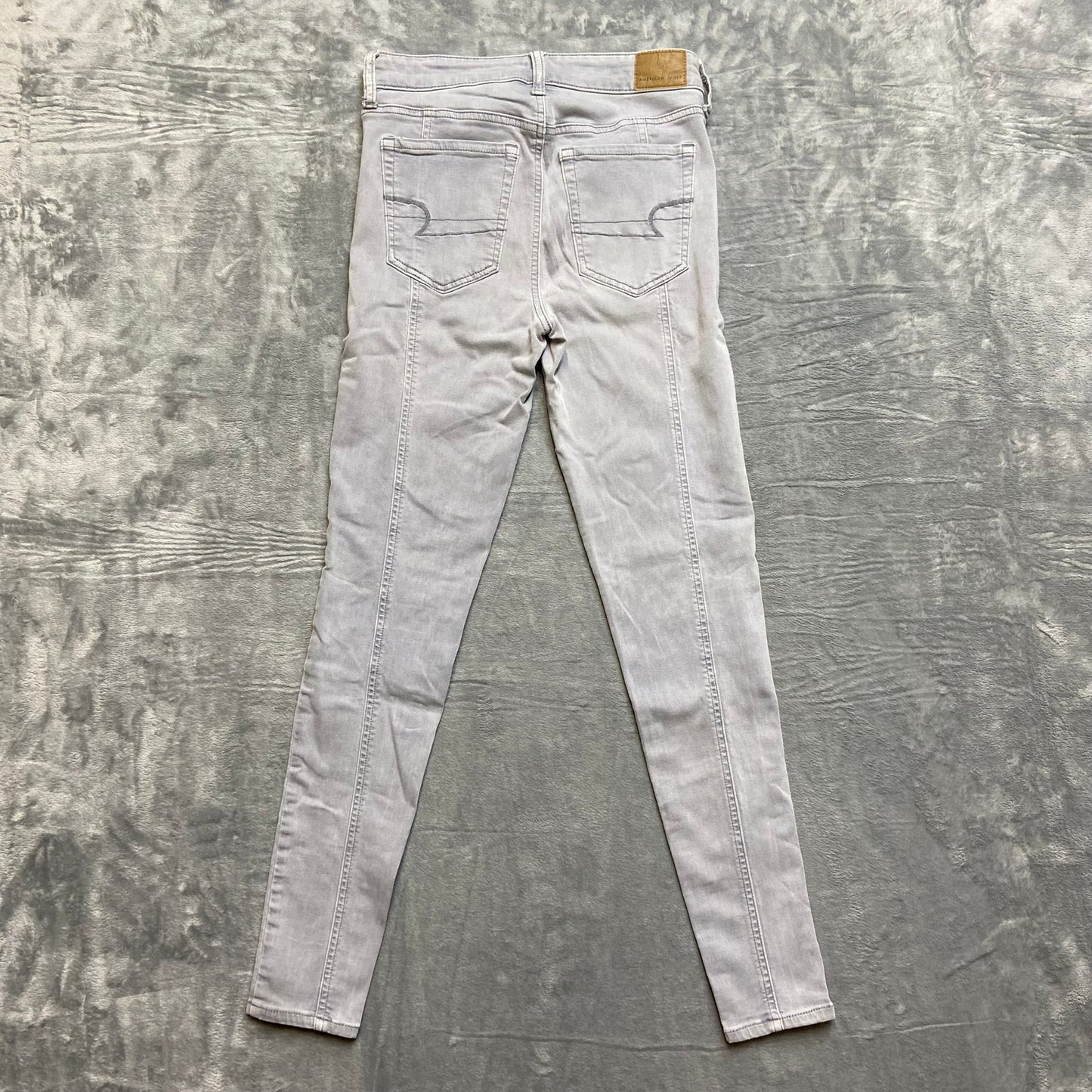 American Eagle Ne(x)t Level Stretch Hi Rise Jegging Women's Sz 4 Gray Denim