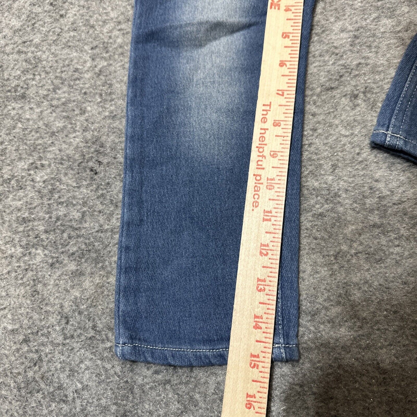 True Religion Straight Jeans Boys Toddler Size 3T Blue Medium Wash Denim