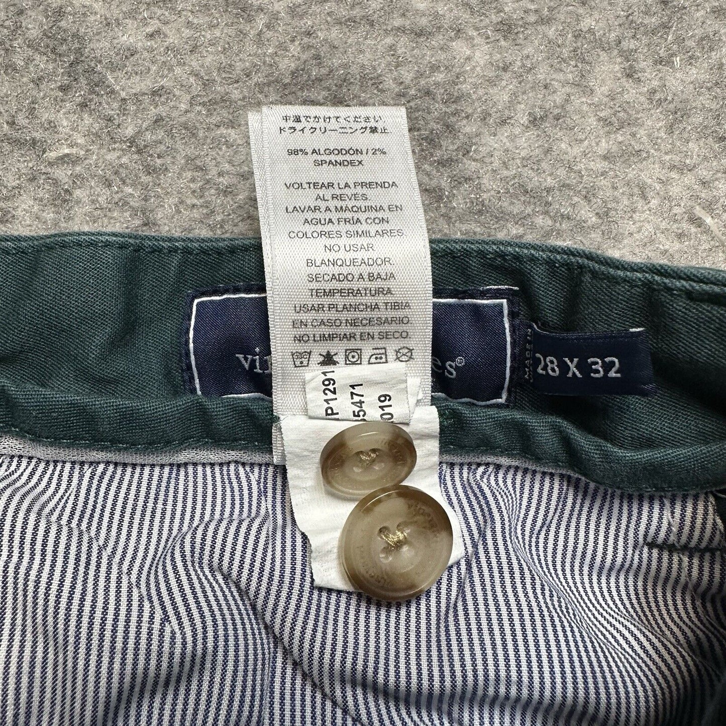 Vineyard Vines Breaker Pant Men's Size 28x32 Green Chino Pants